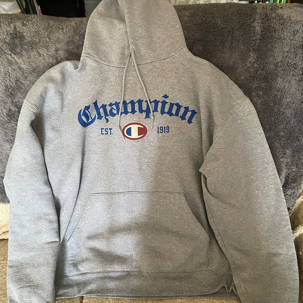 Hooded Champion sweatshirt